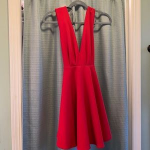 Adorable bright red mini dress NWTs! Never worn!
